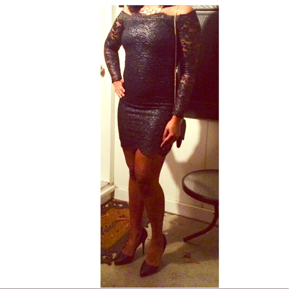 Elegant and sexy black dress - Picture 1 of 1